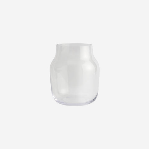 Muuto Silent Vase Clear 20cm Vase Muuto - [store_name]