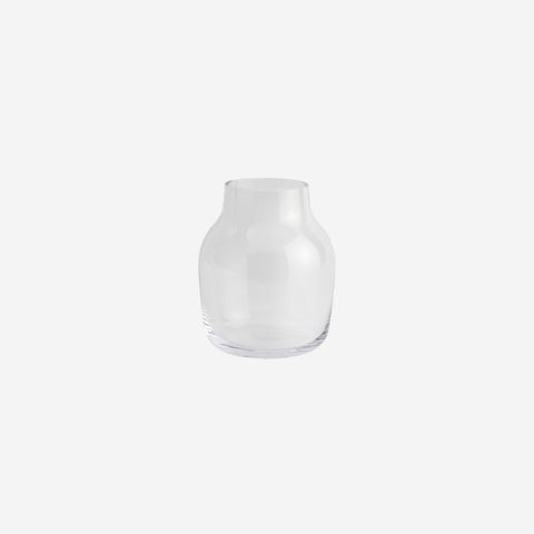 Muuto Silent Vase Clear 11cm Vase Muuto - [store_name]