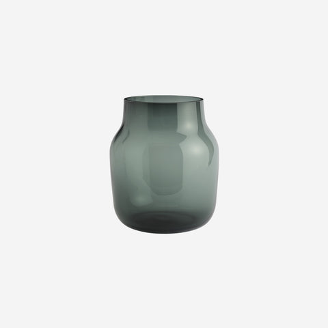 Muuto Silent Vase Dark Green 20cm Vase Muuto - [store_name]