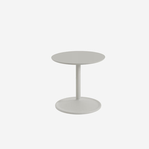Muuto Soft Side Table Grey H40 x Ø41 Table Muuto - [store_name]