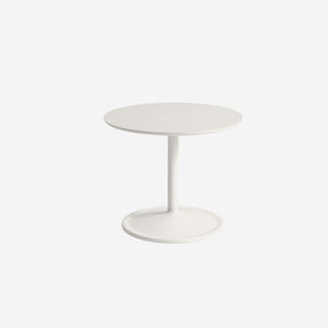 Muuto Soft Side Table White H40 x Ø41 Table Muuto - [store_name]