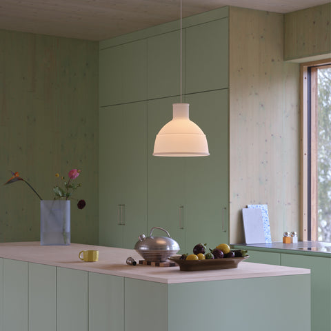 Muuto Unfold Pendant Translucent White Pendant Muuto - [store_name]
