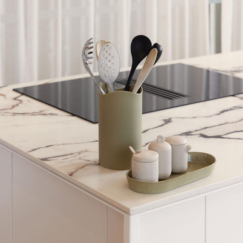 Ned Jos Utensil Holder Sage Vessel Ned Collections - [store_name]