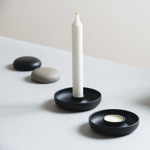 No.30 Candle Holder Black Zinc Candle Holder No.30 - [store_name]