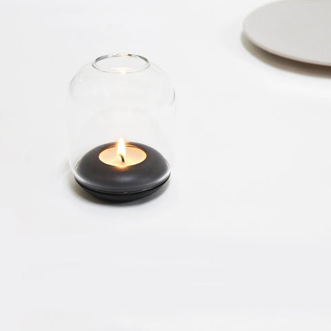 No.30 Lantern Tealight Holder Black Zinc Candle Holder No.30 - [store_name]