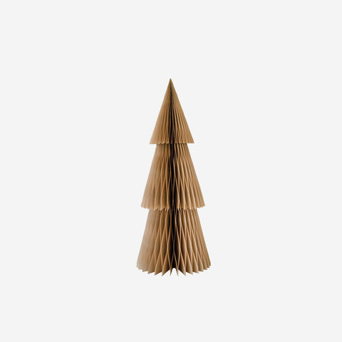 Nordic Rooms Paper Standing Deluxe Christmas Tree Flaxseed 95cm