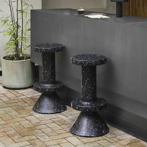 Normann Copenhagen Bit Counter Stool Black Counter Stool Normann Copenhagen - [store_name]