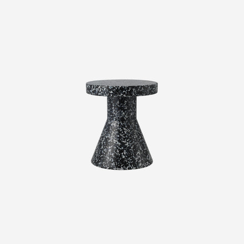 Normann Copenhagen Bit Stool Cone Black White Stool Normann Copenhagen    - [store_name]