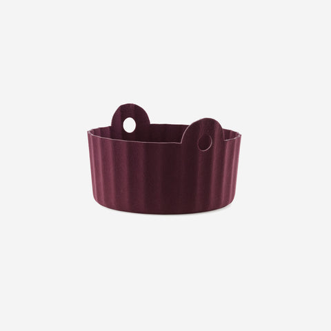 Normann Copenhagen Colu Basket Burgundy Storage Basket Normann Copenhagen - [store_name]
