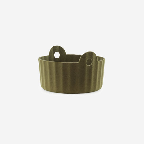 Normann Copenhagen Colu Basket Olive Storage Basket Normann Copenhagen - [store_name]