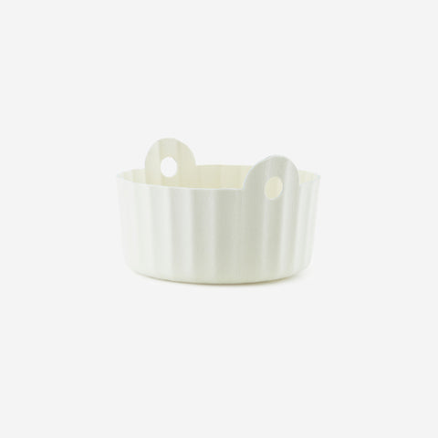 Normann Copenhagen Colu Basket White Storage Basket Normann Copenhagen - [store_name]