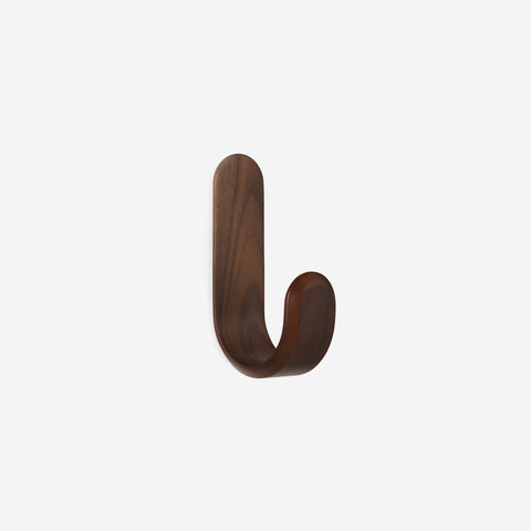 Normann Copenhagen Curve Hook Walnut Hook Normann Copenhagen    - [store_name]