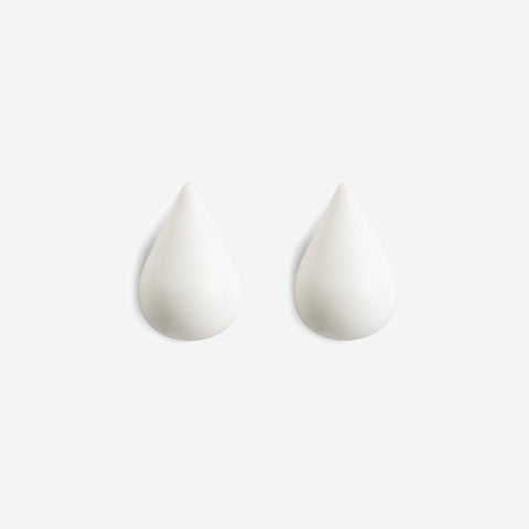 Normann Copenhagen Dropit Hooks White Small Hook Normann Copenhagen    - [store_name]