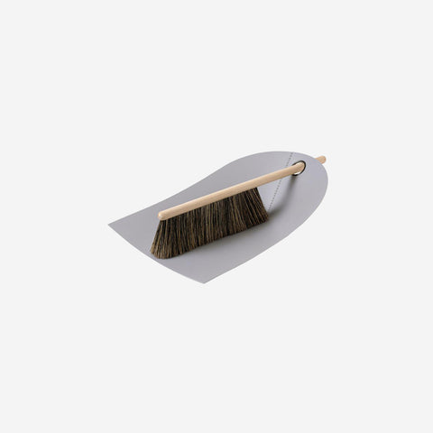 Normann Copenhagen Dustpan + Broom Light Grey Dustpan Normann Copenhagen    - [store_name]