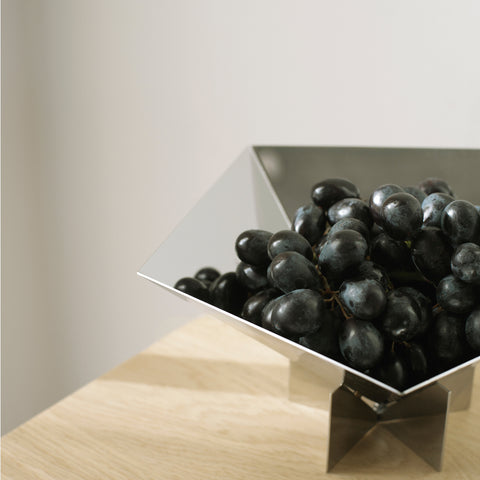 Normann Copenhagen Fem Bowl Stainless Steel Decorative Bowl Normann Copenhagen - [store_name]