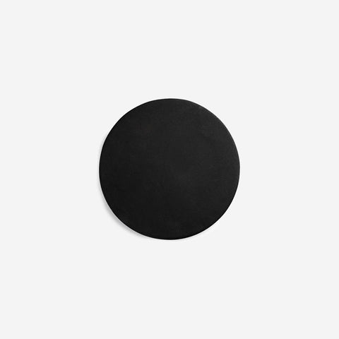 Normann Copenhagen Heima Black Round Drip Plate Candleholder Normann Copenhagen    - [store_name]