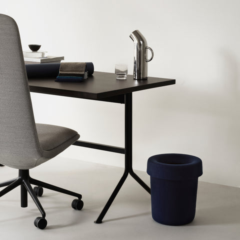 Normann Copenhagen Hide Bin Dark Blue Bin Normann Copenhagen - [store_name]