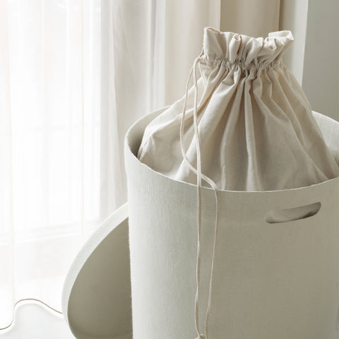 Normann Copenhagen Hide Laundry Basket Liner Laundry Liner Normann Copenhagen - [store_name]