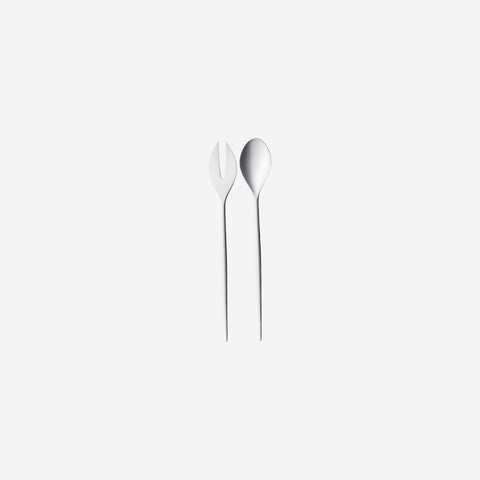 Normann Copenhagen Krenit Salad Servers White Serving Spoons Normann Copenhagen    - [store_name]