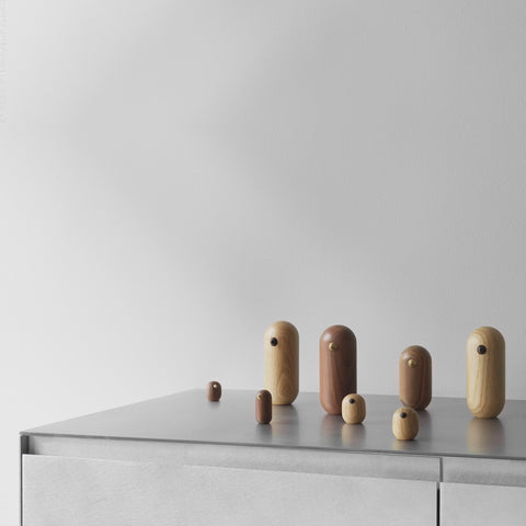Normann Copenhagen Little Bird Walnut 10cm Wooden Figurine Normann Copenhagen - [store_name]