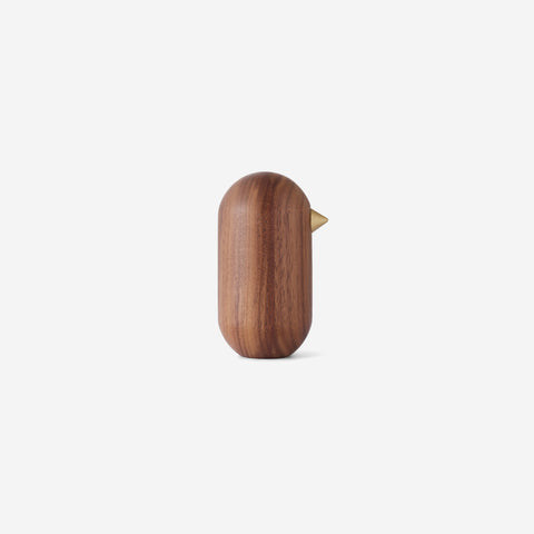 Normann Copenhagen Little Bird Walnut 10cm Wooden Figurine Normann Copenhagen - [store_name]