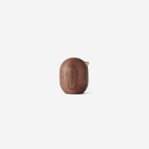 Normann Copenhagen Little Bird Walnut 4.5cm Wooden Figurine Normann Copenhagen - [store_name]