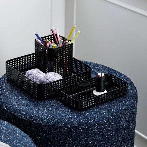 Normann Copenhagen Nic Nac Tray Medium Black Tray Normann Copenhagen    - [store_name]