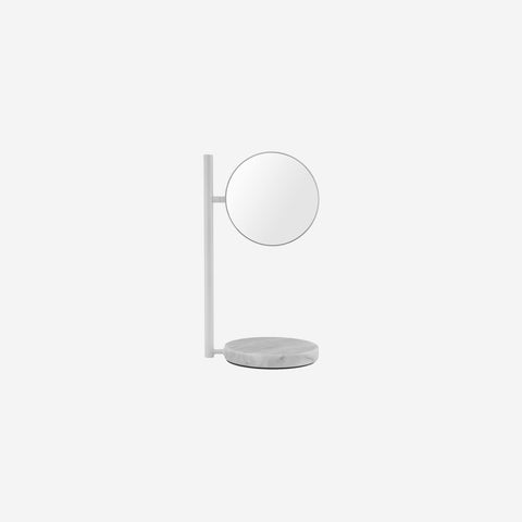 SIMPLE FORM. - Normann Copenhagen Normann Copenhagen Pose Mirror White - 