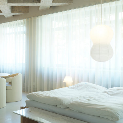 Normann Copenhagen Puff Lamp Twist White Pendants Normann Copenhagen    - [store_name]