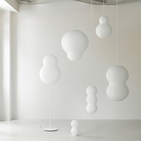 SIMPLE FORM. - Normann Copenhagen Normann Copenhagen Puff Lamp Multitude White - 