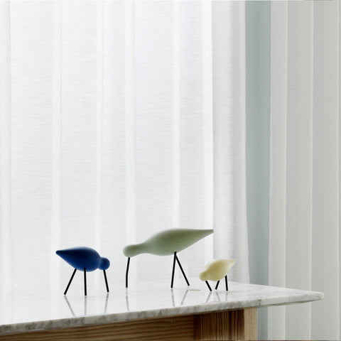 Normann Copenhagen Shorebird Small Light Yellow Black Wooden Figurine Normann Copenhagen    - [store_name]