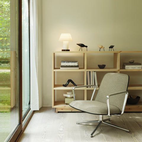 Normann Copenhagen Shorebird Large Oak Black Wooden Figurine Normann Copenhagen    - [store_name]