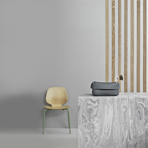 Normann Copenhagen Washing Up Bowl & Brush Grey Washing Normann Copenhagen    - [store_name]