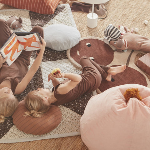 OYOY Living Bean Bag Corduroy Pink Bean Bag OYOY Living - [store_name]