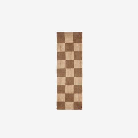 OYOY Living Chess Floor Runner Rug Jute Rug OYOY Living - [store_name]