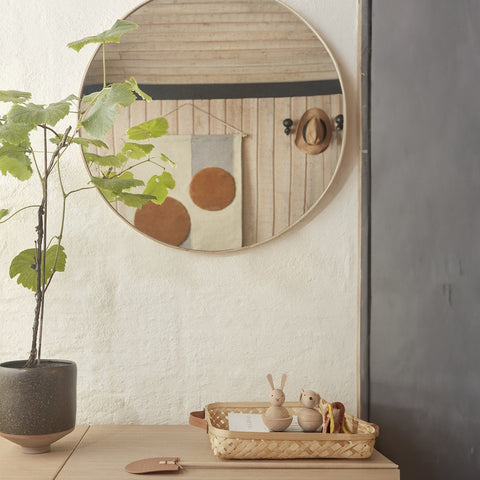 OYOY Living Hagi Ceramic Pot Small Brown Pot OYOY Living - [store_name]