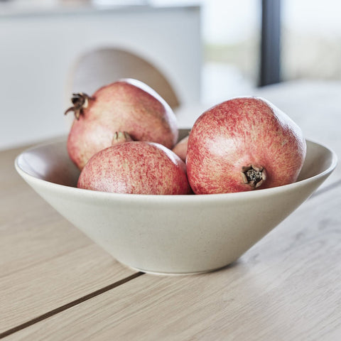 OYOY Living Yuka Bowl Reactive Olive Large Decorative Bowl OYOY Living - [store_name]