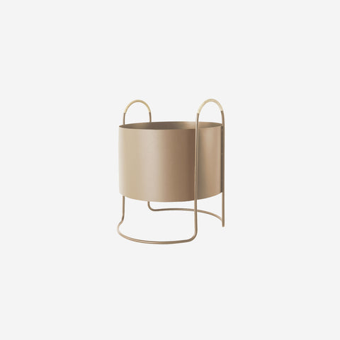 OYOY Living Maki Plant Box Low Clay Plant Stand OYOY Living - [store_name]