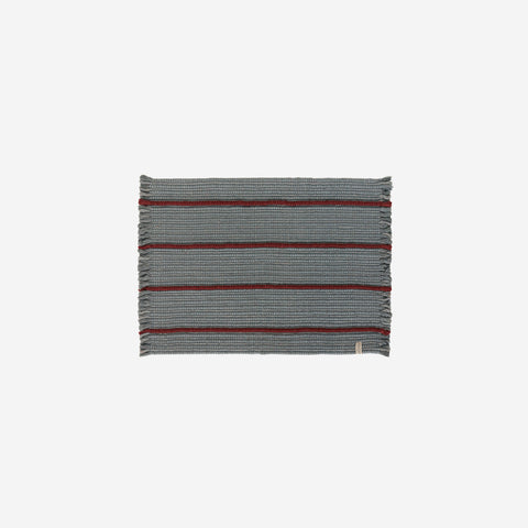OYOY Living Pukti Door Mat Dusty Blue Doormat OYOY Living - [store_name]