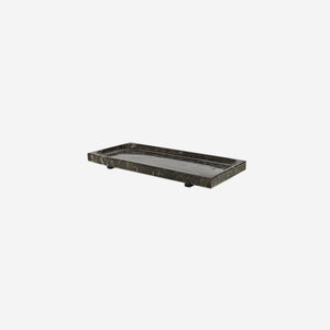 OYOY Living Savi Marble Tray Rectangular Choco Brown Tray OYOY Living - [store_name]