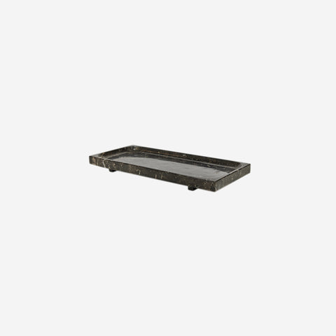 OYOY Living Savi Marble Tray Rectangular Choco Brown Tray OYOY Living - [store_name]