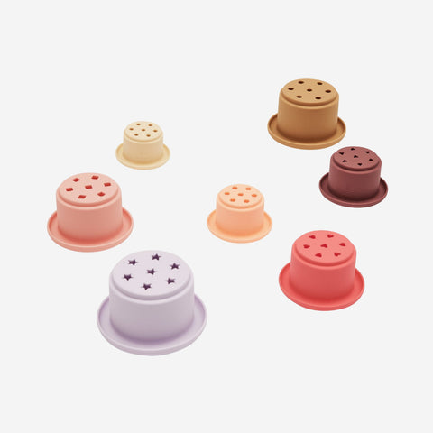 OYOY Living Tawa Stacking Cups Cherry Children's Toys OYOY Living - [store_name]
