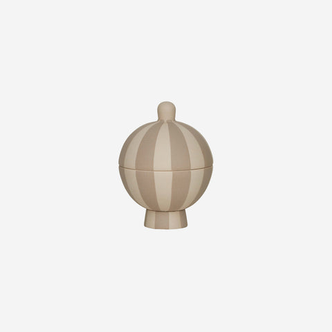 OYOY Living Toppu Bonbonniere Clay White Vase OYOY Living - [store_name]