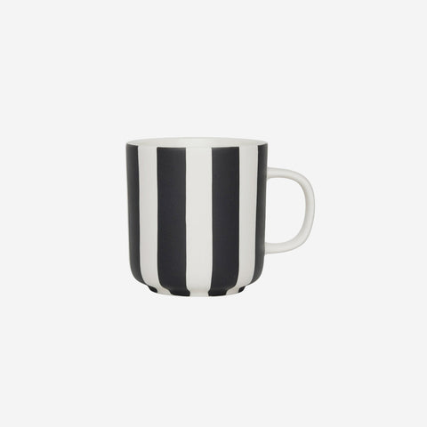 OYOY Living Toppu Mug Black White Mugs OYOY Living - [store_name]