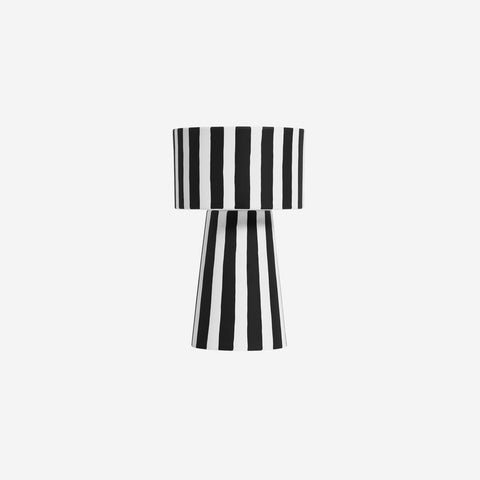 OYOY Living Toppu Pot Large Black White Pot OYOY Living - [store_name]
