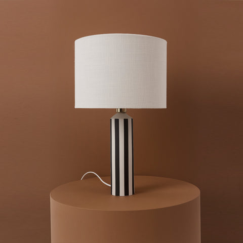 OYOY Living Toppu Ceramic Lamp Black White Decorative Tray OYOY Living - [store_name]