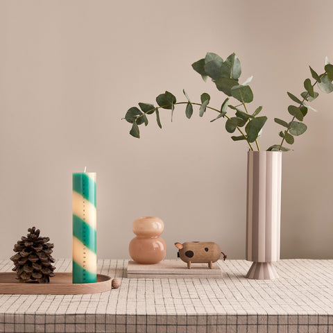 OYOY Living Toppu Vase High Clay White Vase OYOY Living - [store_name]
