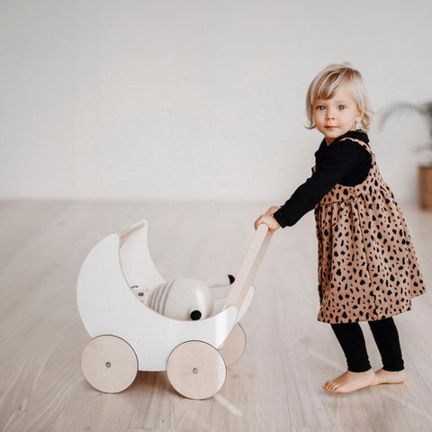 Ooh Noo Wooden Toy Pram Ooh Noo - [store_name]