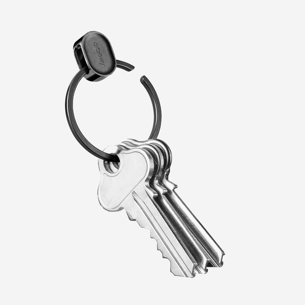 Orbitkey Ring v2 Black | Keyrings | Simple Form