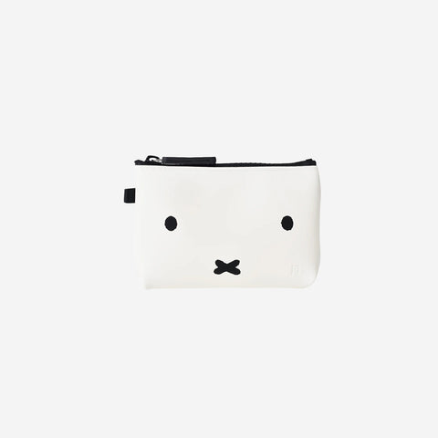 P+G Design Miffy Nuu Zipper Pouch Face White P+G Design - [store_name]